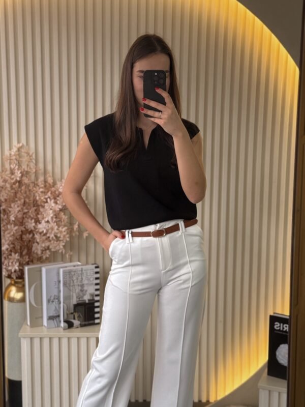 Pantalone bele elegantne PN05333