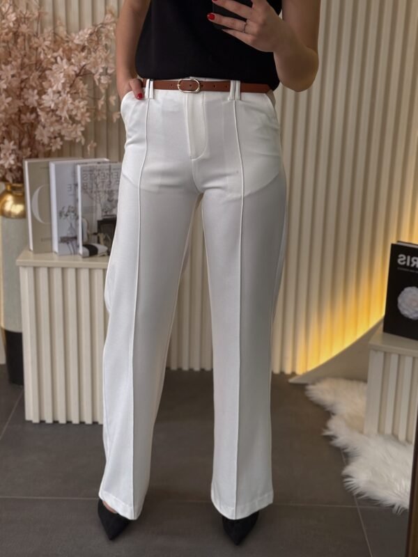 Pantalone bele elegantne PN05333 - Image 4