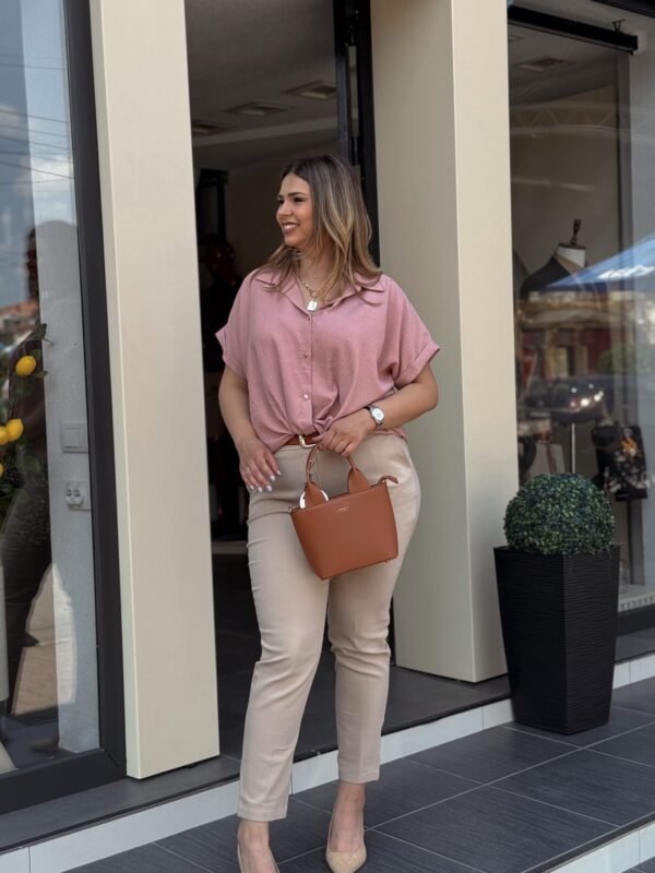 Košulja roze basic ES9526/1 - Image 3